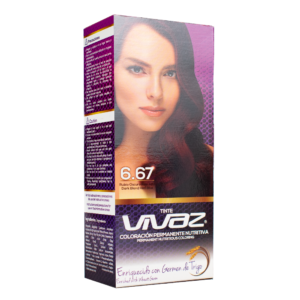 KIT Tinte 667 - Rubio Oscuro Rojo Azul