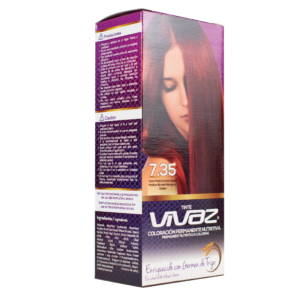 KIT Tinte 735 - Rubio Medio Dorado Caoba