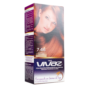 KIT Tinte 746 - Rubio Medio Cobre Rojizo