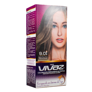 KIT Tinte 901 - Rubio Muy Claro Natural Cenizo